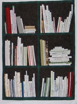 Anleitung für Bücherregal-Quilt