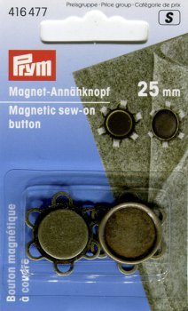 Magnet-Annähknopf