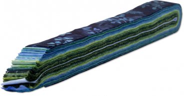 Rollimopsi 1 Inch, Batik grün/blau
