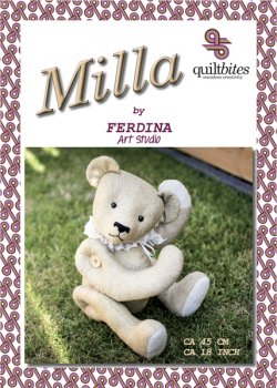 Modellpackung Teddybär Milla - 45 cm
