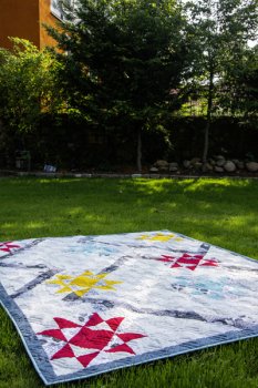 Anleitung für Quilt Kassiopeia