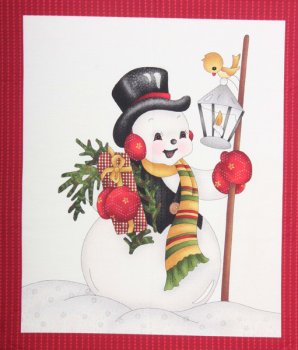 Panel 90 x 110 cm, kinderliche Weihnachtsmotive