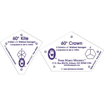 Zuschneideschablone Kite and Crown - 2 Inch
